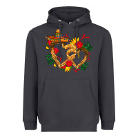 Smoke Churros with love and sombrero Heavyweight Hoodie - AdoDesignShop