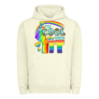 Pigment Pistachio Lgbtq İ'm Cool With İt Urban Hoodie - BundleAndBundleShop