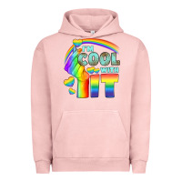 Pigment Salmon Lgbtq İ'm Cool With İt Urban Hoodie - BundleAndBundleShop