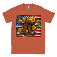 Copper Army USA lag leopard camouflage sunflower 20oz Classic Tee - Neo Western