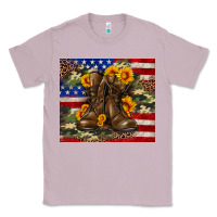Lilac Army USA lag leopard camouflage sunflower 20oz Classic Tee - Neo Western