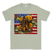 Matcha Army USA lag leopard camouflage sunflower 20oz Classic Tee - Neo Western
