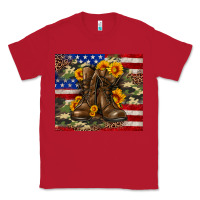 Red Army USA lag leopard camouflage sunflower 20oz Classic Tee - Neo Western
