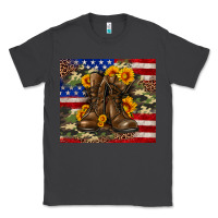 Smoke Army USA lag leopard camouflage sunflower 20oz Classic Tee - Neo Western