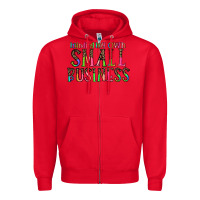 Red minding my own small bussiness Zipper Hoodie - CowhideDigitalArt