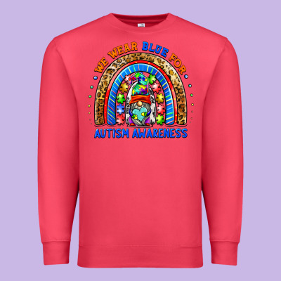 Autism Awareness Gnomes Premium Sweatshirt Designed By Barkaloodesign