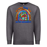 Charcoal Heather autism awareness gnomes Premium Sweatshirt - BarkalooDesign