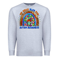 Heather Grey autism awareness gnomes Premium Sweatshirt - BarkalooDesign