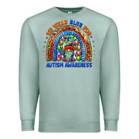 Seafoam autism awareness gnomes Premium Sweatshirt - BarkalooDesign