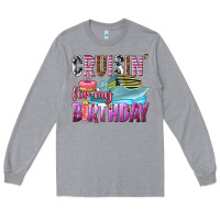 Heather Grey Cruisin' for my birthday Long Sleeve Tee - texasbilliewilder