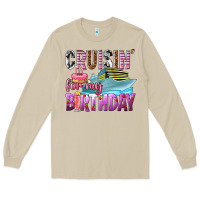 Mushroom Cruisin' for my birthday Long Sleeve Tee - texasbilliewilder