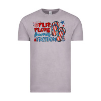 Vintage Zinc flip flops fireworks & freedom Vintage Tee - BarkalooDesign