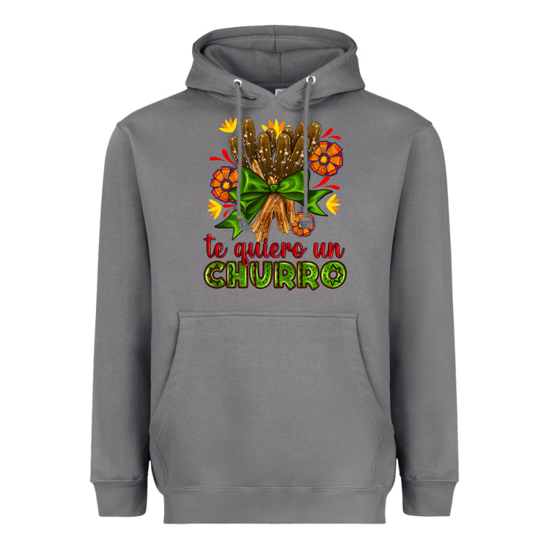 Te Gueiro Un Churro Heavyweight Hoodie by AdoDesignShop | Teevron