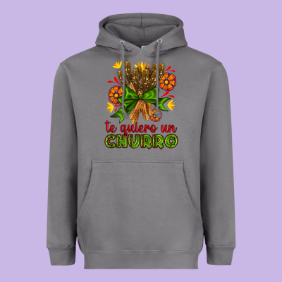 Te Gueiro Un Churro Heavyweight Hoodie Designed By Adodesignshop
