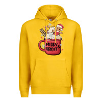 Lemon merry and bright Premium Hoodie - MaliasSmallBusiness