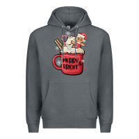Rock merry and bright Premium Hoodie - MaliasSmallBusiness