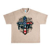 French Oak faith usa Urban Heavy Tee - Zillion Design Studio