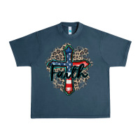 Midnight Navy faith usa Urban Heavy Tee - Zillion Design Studio