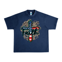 Navy faith usa Urban Heavy Tee - Zillion Design Studio