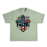 Oil Green faith usa Urban Heavy Tee - Zillion Design Studio