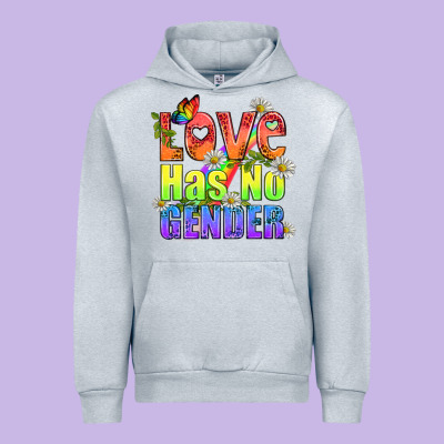 Love Has No Gender Pride Lgbtq Urban Hoodie Designed By Bundleandbundleshop