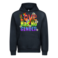 Navy Love Has No Gender Pride Lgbtq Urban Hoodie - BundleAndBundleShop