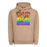 Pigment Burro Love Has No Gender Pride Lgbtq Urban Hoodie - BundleAndBundleShop