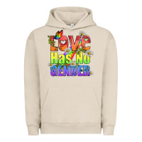 Pigment French Oak Love Has No Gender Pride Lgbtq Urban Hoodie - BundleAndBundleShop