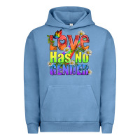 Pigment Pebble Blue Love Has No Gender Pride Lgbtq Urban Hoodie - BundleAndBundleShop