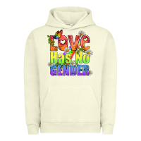 Pigment Pistachio Love Has No Gender Pride Lgbtq Urban Hoodie - BundleAndBundleShop