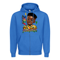True Royal juneteenth black boy Zipper Hoodie - HRA Design Shop