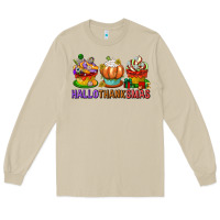 Mushroom hallothanksmas cupcakes Long Sleeve Tee - texasbilliewilder