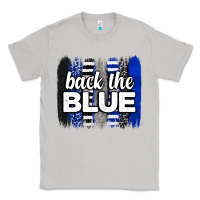 Moon Dust Back the blue brushstrokes Classic Tee - Neo Western