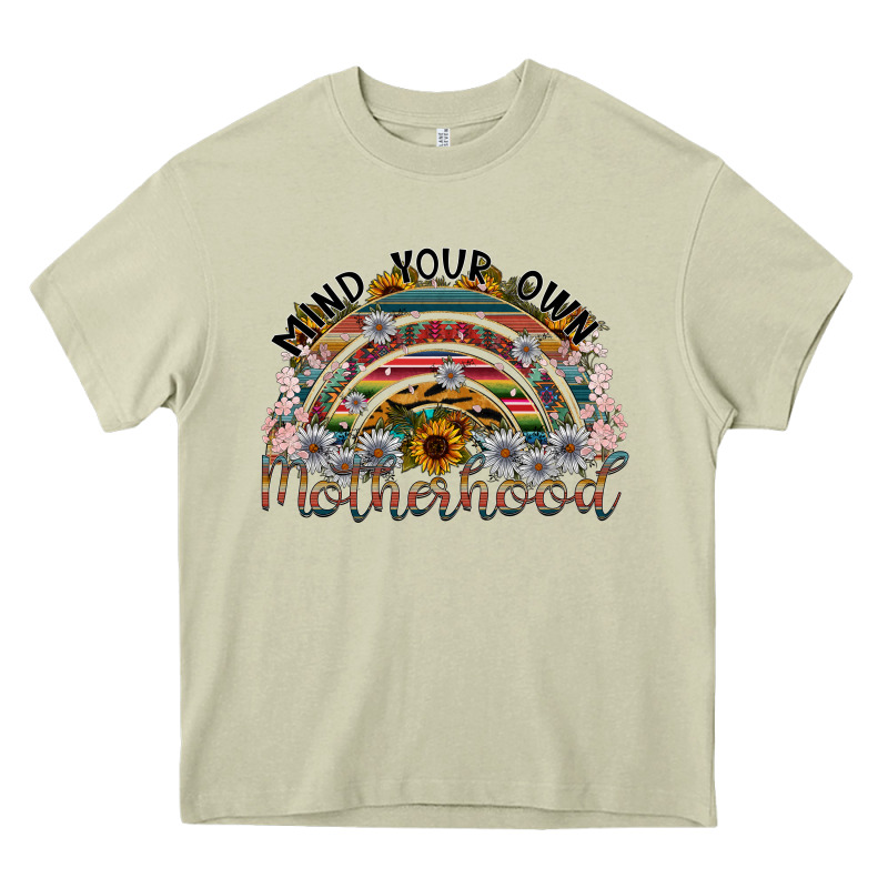 Mind Your Own Motherhood Heavy Core Tee by SublimationCraftShop | Teevron