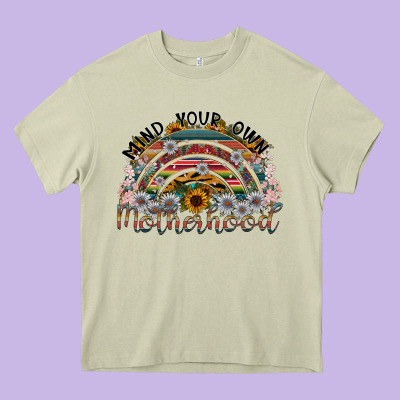 Mind Your Own Motherhood Heavy Core Tee Designed By Sublimationcraftshop
