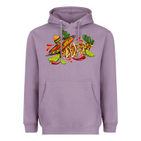 Lavender mexican elote corn sombrero lime and  cactus Heavyweight Hoodie - AdoDesignShop
