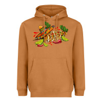 Meerkat mexican elote corn sombrero lime and  cactus Heavyweight Hoodie - AdoDesignShop