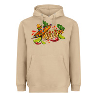 Mushroom mexican elote corn sombrero lime and  cactus Heavyweight Hoodie - AdoDesignShop