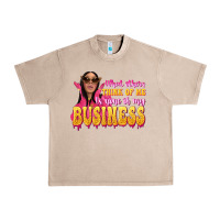 French Oak afro black boss lady Urban Heavy Tee - texasbilliewilder