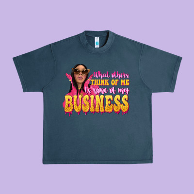 Urban Heavy Tee afro black boss lady
