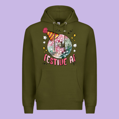 Festive Af Premium Hoodie Designed By Maliassmallbusiness