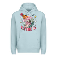 Blue Mist festive af Premium Hoodie - MaliasSmallBusiness