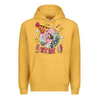Mustard festive af Premium Hoodie - MaliasSmallBusiness