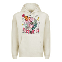 Oatmeal Heather festive af Premium Hoodie - MaliasSmallBusiness