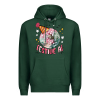 Sports Green festive af Premium Hoodie - MaliasSmallBusiness