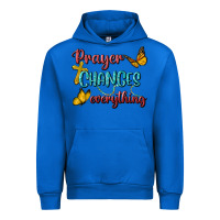 Cobalt Prayer Changes Everything Urban Hoodie - BundleAndBundleShop