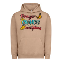 Pigment Burro Prayer Changes Everything Urban Hoodie - BundleAndBundleShop
