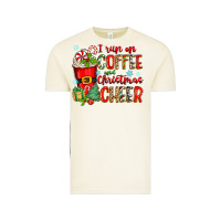Vintage Arctic i run on coffee and christmas cheer Vintage Tee - Zillion Design Studio