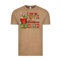 Vintage Coffee i run on coffee and christmas cheer Vintage Tee - Zillion Design Studio