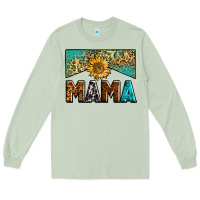 Matcha mama sunflower junkie Long Sleeve Tee - Zillion Design Studio